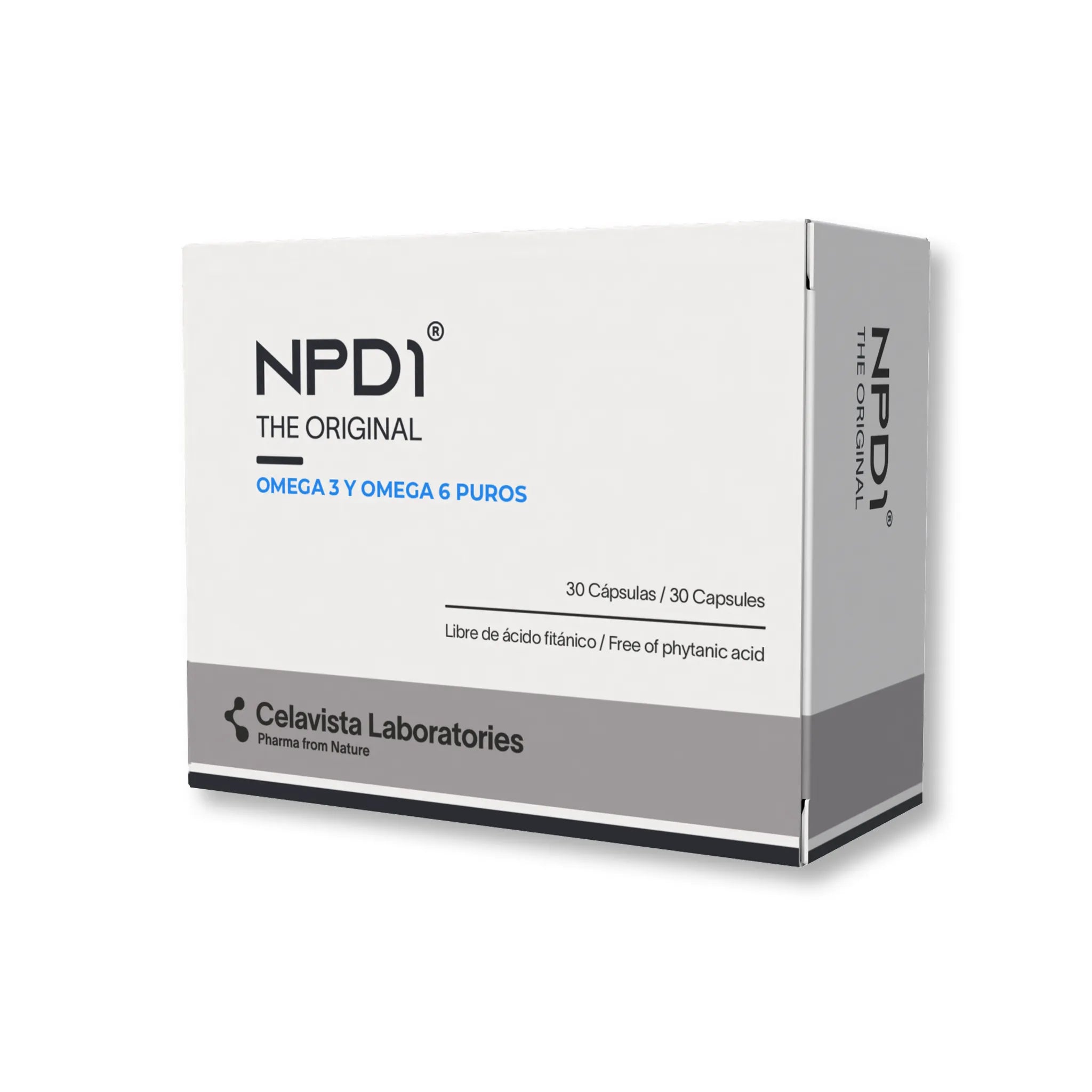 NPD1-1400 30 cápsulas - Omega 3 y Omega 6 puros inmunidad Celavista