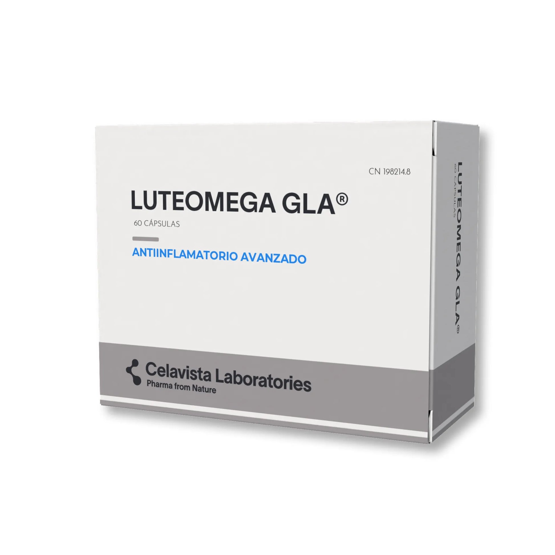 Luteomega suplemento para las articulaciones con artrosis de rodilla - 60 cápsulas Celavista