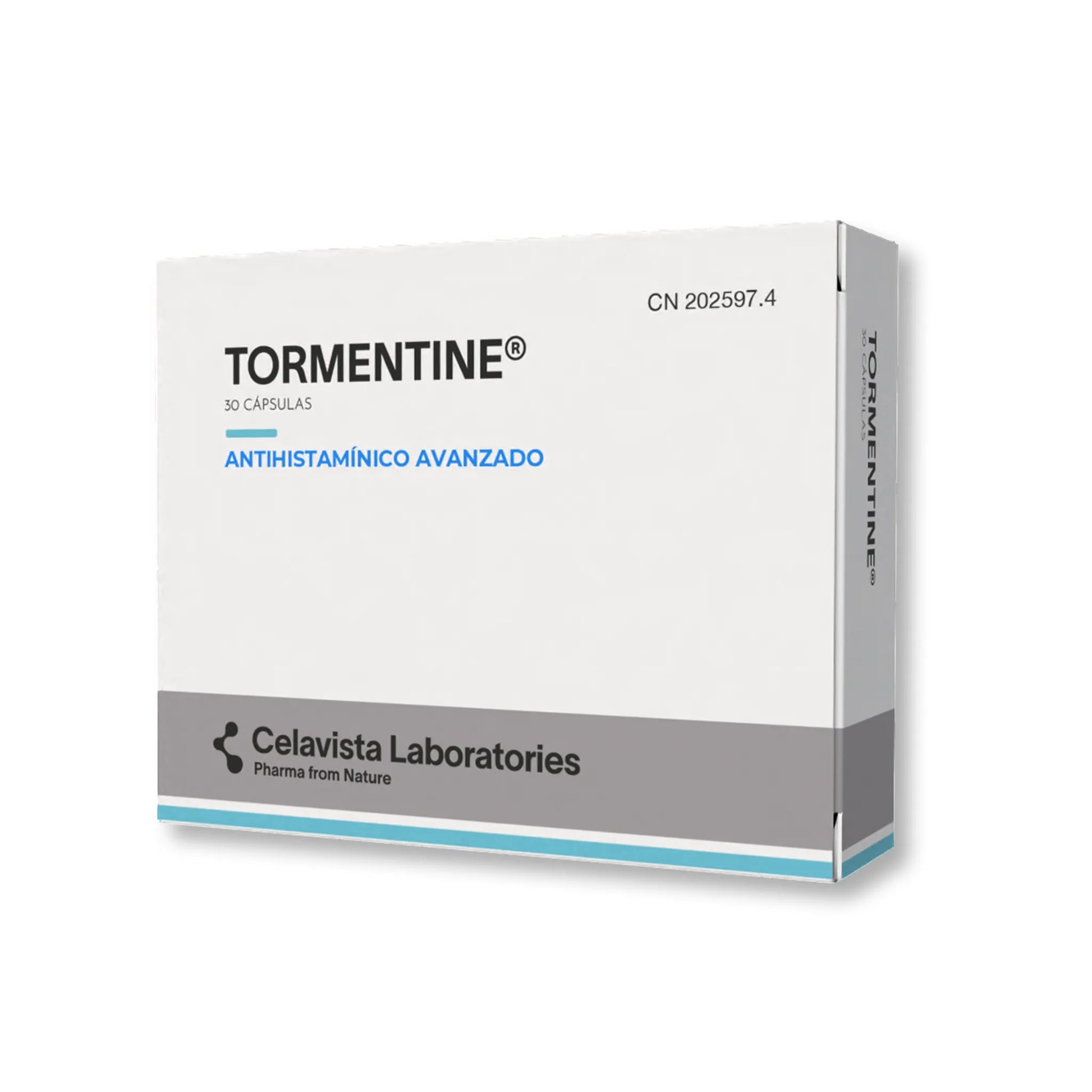 Tormentine antihistamínicos sin receta para pastillas de alergia - 30 cápsulas Celavista