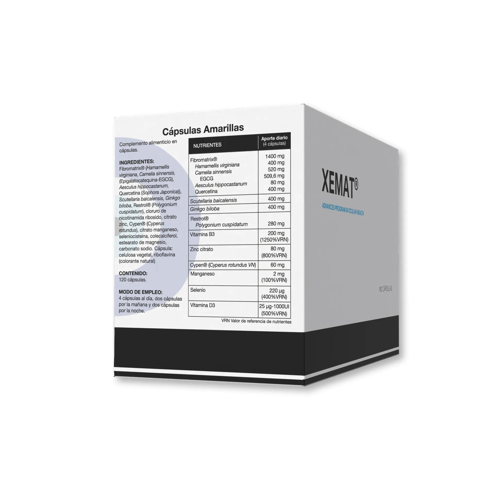 Programa avanzado ocular - Vista lateral producto