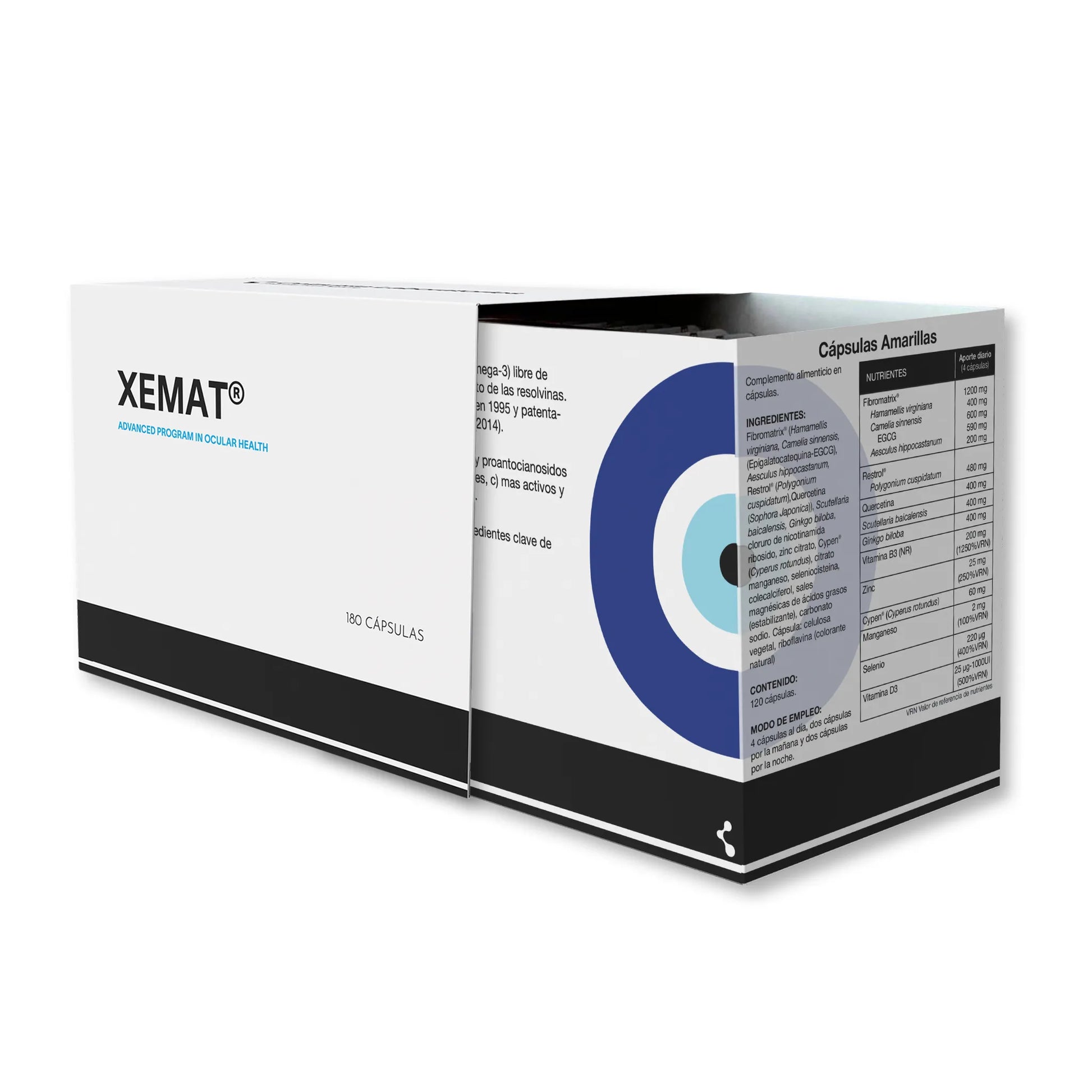 Vitaminas para regenerar el nervio óptico con DHA libre de ácido fitánico - Xemat neuroprotección